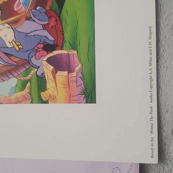 Disney Celebrate The Pooh Meanin of freind Lithograph Disney Store Performance - Picture 5 of 14